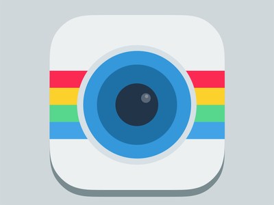 400x300 Instagram Flat Icon Free Free Vector, Icons
