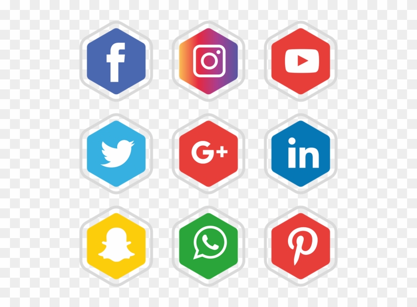 840x619 Social Media Icons Set