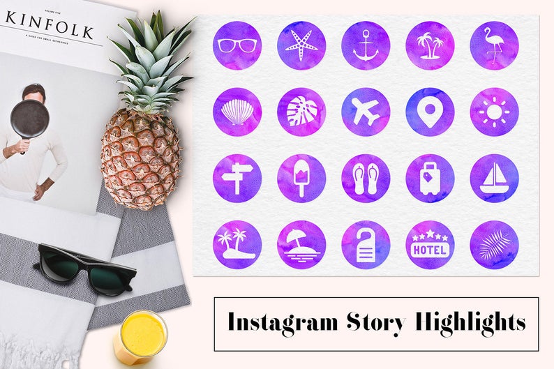Watercolor Instagram Story Highlights Travel Instagram Icons Etsy 794x529 Watercolor Instagram Story Highlights Travel Instagram Icons Etsy