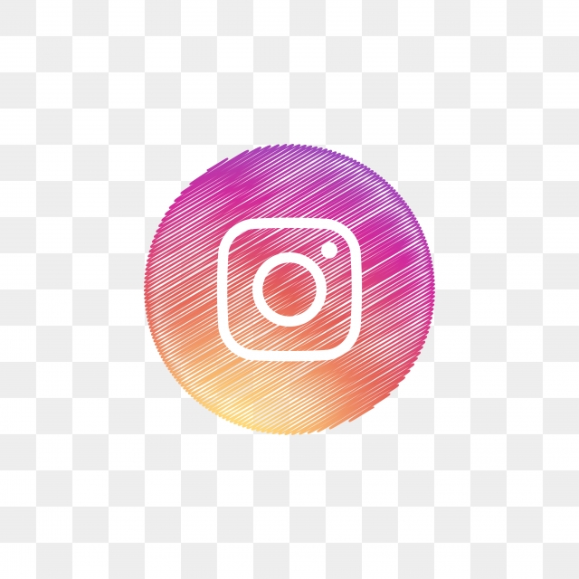 640x640 Instagram Social Media Icon Design Template Vector, Social Media