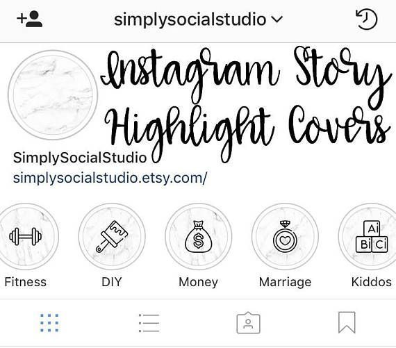 570x501 Instagram Story Highlight Cover Icon Template For Instagram