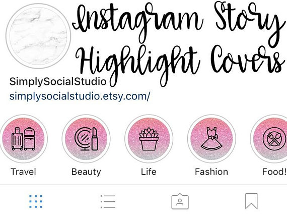 570x430 Instagram Story Highlight Icon