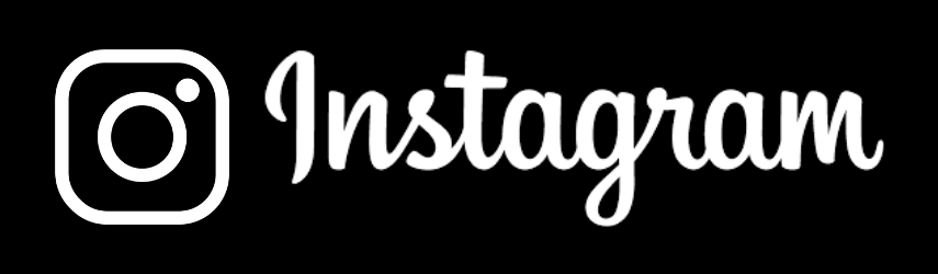 instagram text logo white png