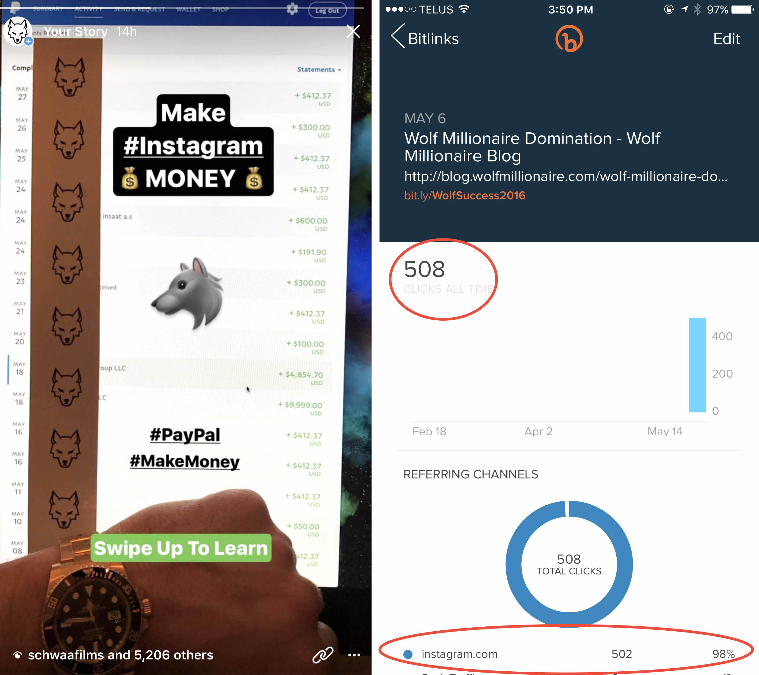 2484x2208 Instagram Viral Story Url Link