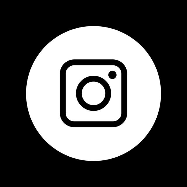 640x640 Instagram White Icon, Circle, Icon, Line Art Png Transparent