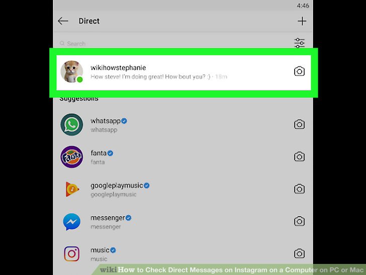728x547 How To Check Direct Messages On Instagram On A Computer On Pc Or Mac