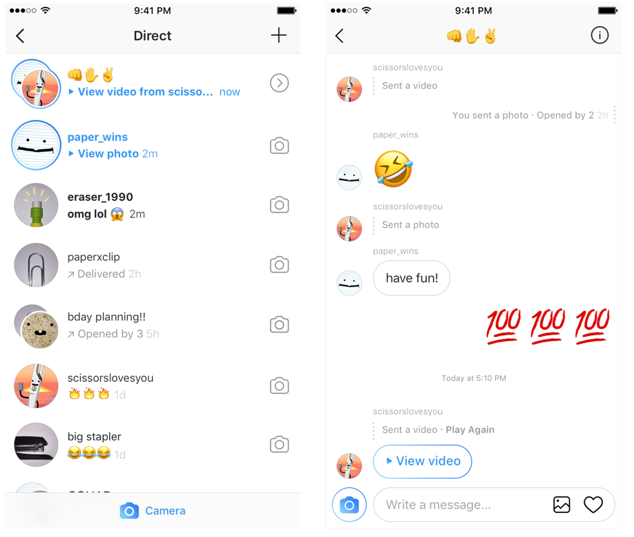 918x778 Introducing The New Instagram Direct Instagram