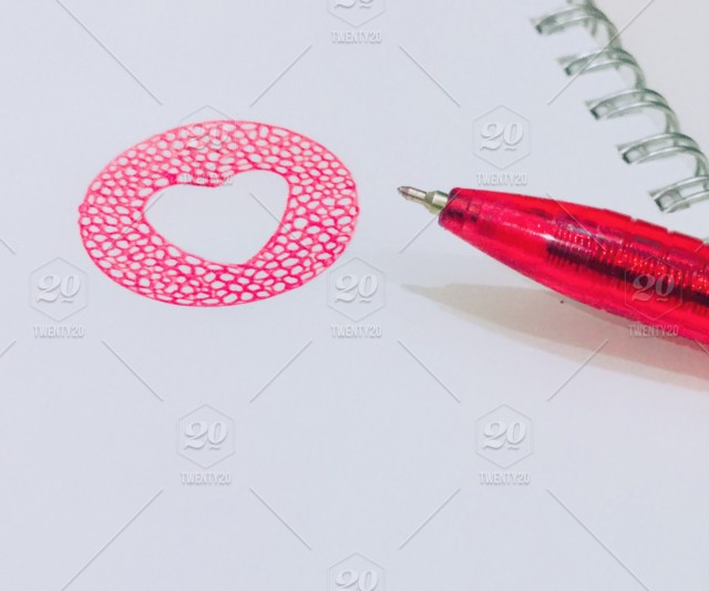 640x533 Instagram Like Icon Stock Photo