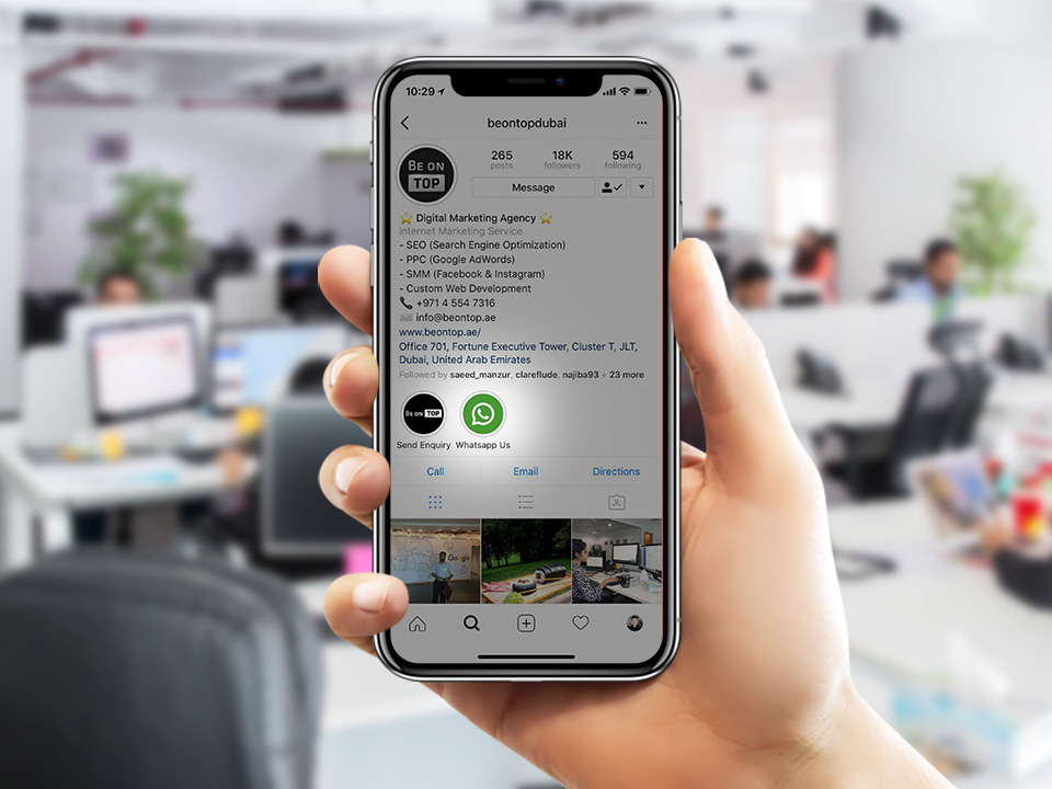 960x720 Link From Instagram Profile To Whatsapp Chat With Icon Whatsapp