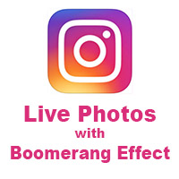 200x200 Instagram Live Photos With Boomerang Effect