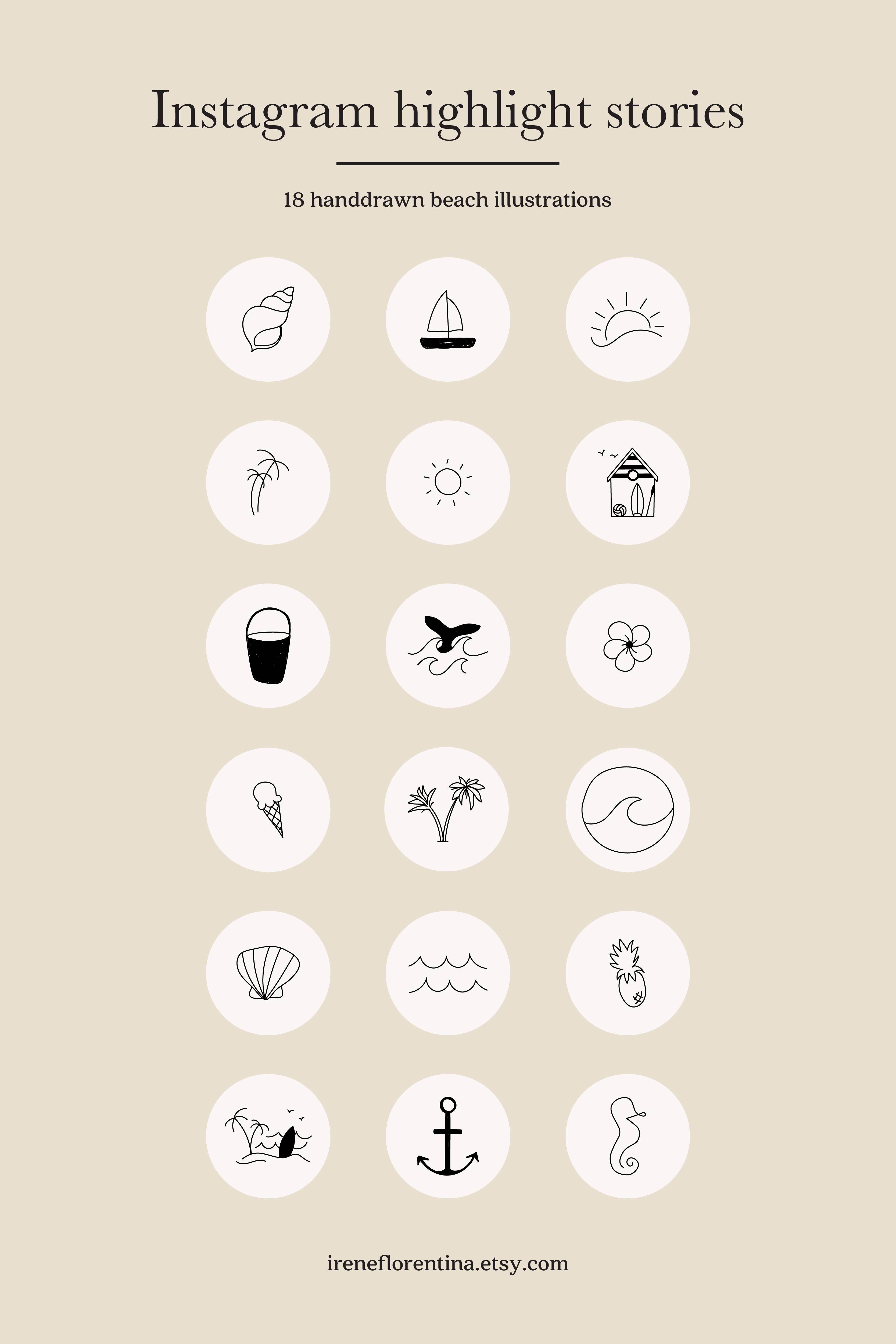 3334x5001 Instagram Story Highlight Icon Covers, Social Media Instagram