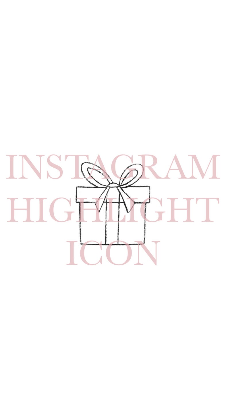 Gift Icon Instagram Highlight Covers Wrapped Present Etsy 794x1411 Gift Icon Instagram Highlight Covers Wrapped Present Etsy