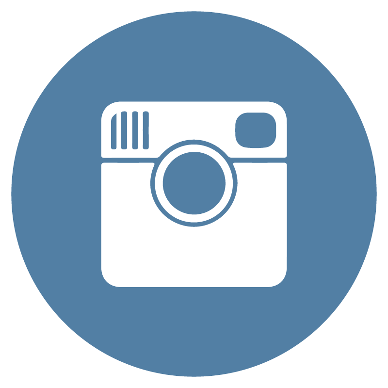 800x800 Instagram Share Icon Bleu