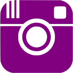 256x256 Purple Instagram Icon