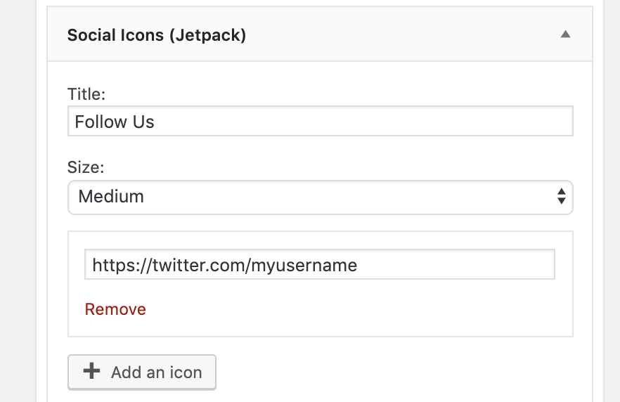 882x572 Social Icons Widget