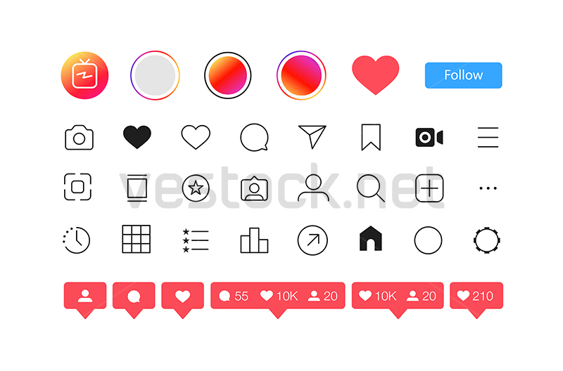 800x528 Instagram Social Media Icon User Stories User Button, Symbol