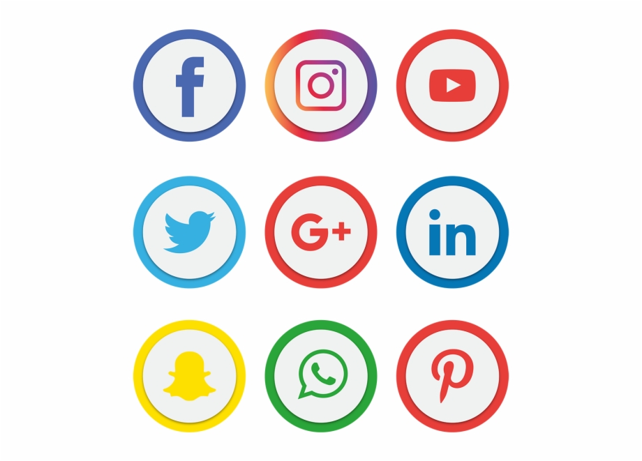 920x661 Social Media Icons Set