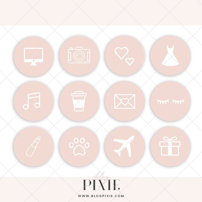 700x700 Instagram Story Highlight Icons