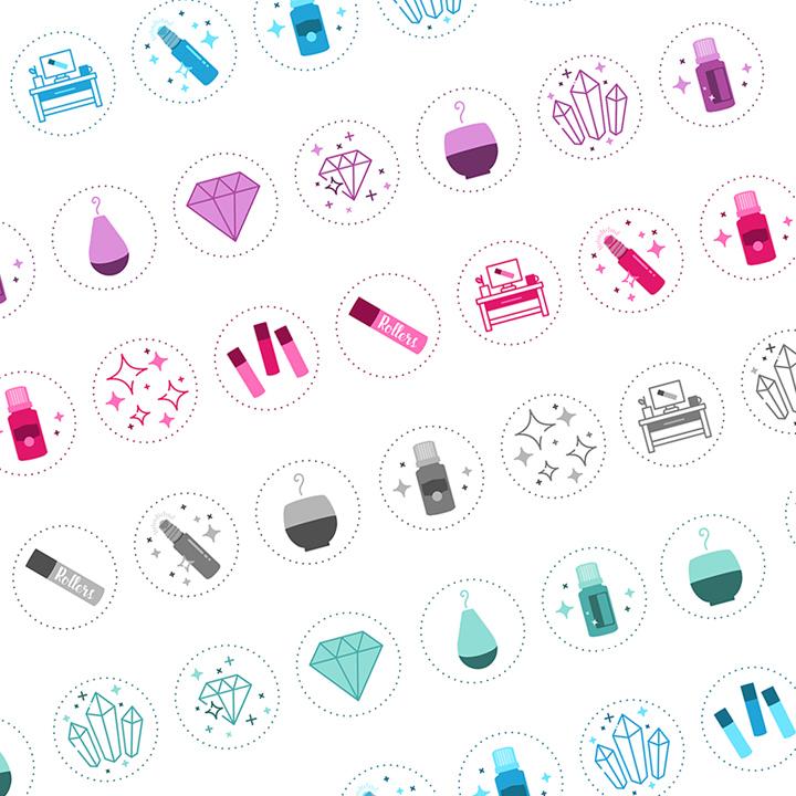 720x720 Instagram Story Highlight Icons Digital Download Whimsy + Wellness