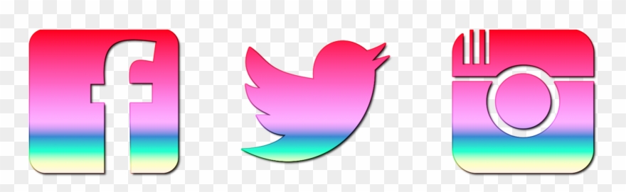 880x271 Clip Art Free Instagram Twitter Facebook Icons