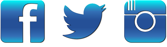 640x182 Clip Art Free Instagram Twitter Facebook Icons