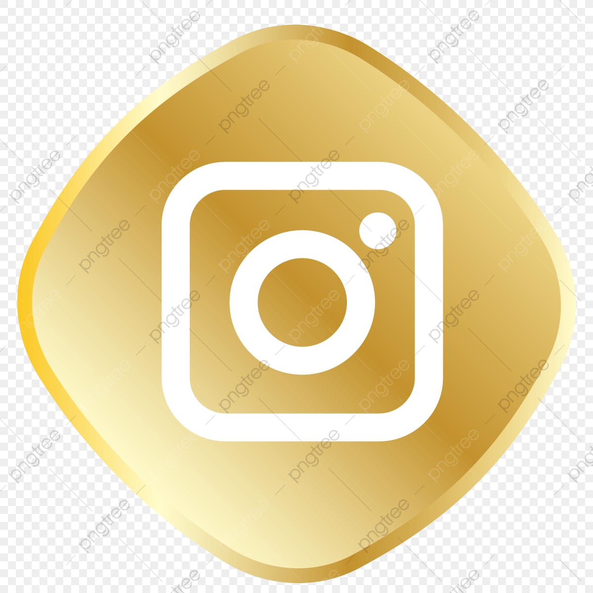 1200x1200 Golden Instagram Icon, Royal, Golden, Ig Icon Png And Vector
