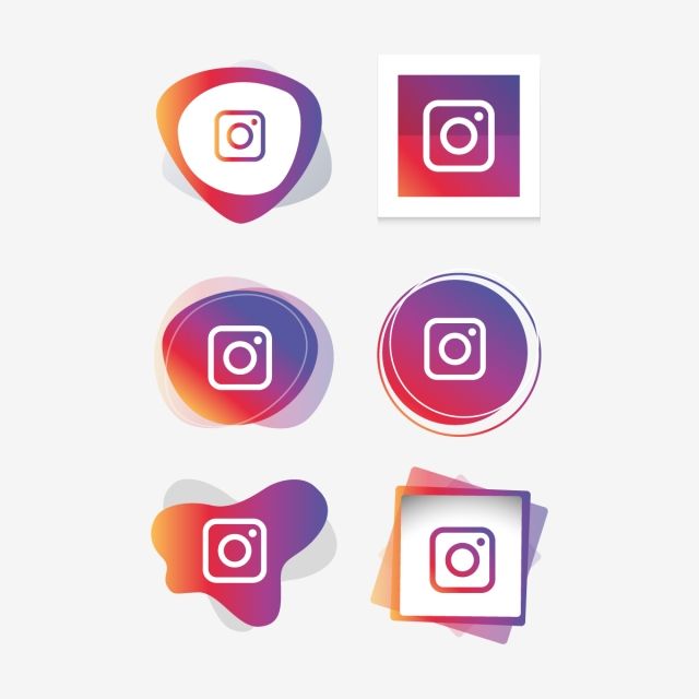 640x640 Instagram Logo Instagram Icon Collection Set Social Media Vector