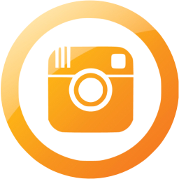 256x256 Web Orange Instagram Icon