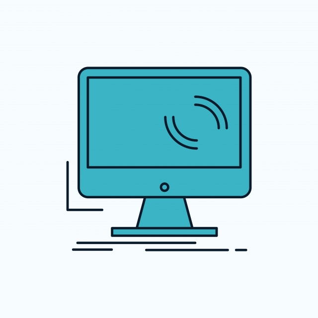 640x640 Update App Application Install Sync Flat Icon Green And Yel