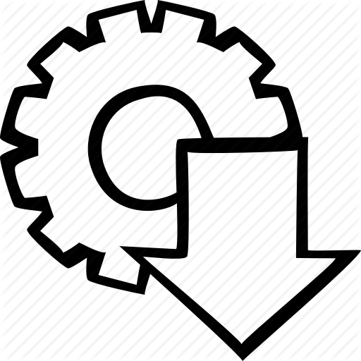 512x512 App, Application, Download, Gear, Install, Software Icon