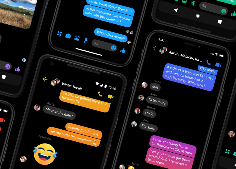 800x576 Facebook Messenger's Dark Mode Feature Now Available Worldwide