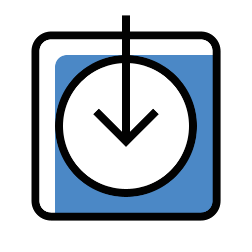 512x512 Install Icon Free Of Responsive And Mobile