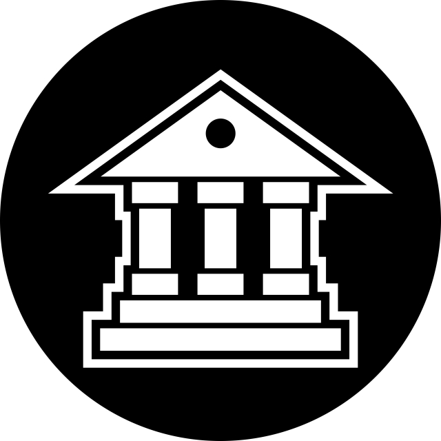 640x640 Educational Institute Icon Design, Building, Educational