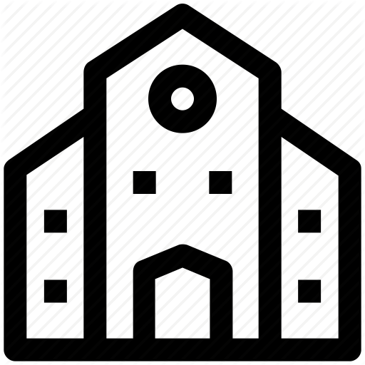512x512 Building, Institute, Institute Building, Real Estate, School Icon