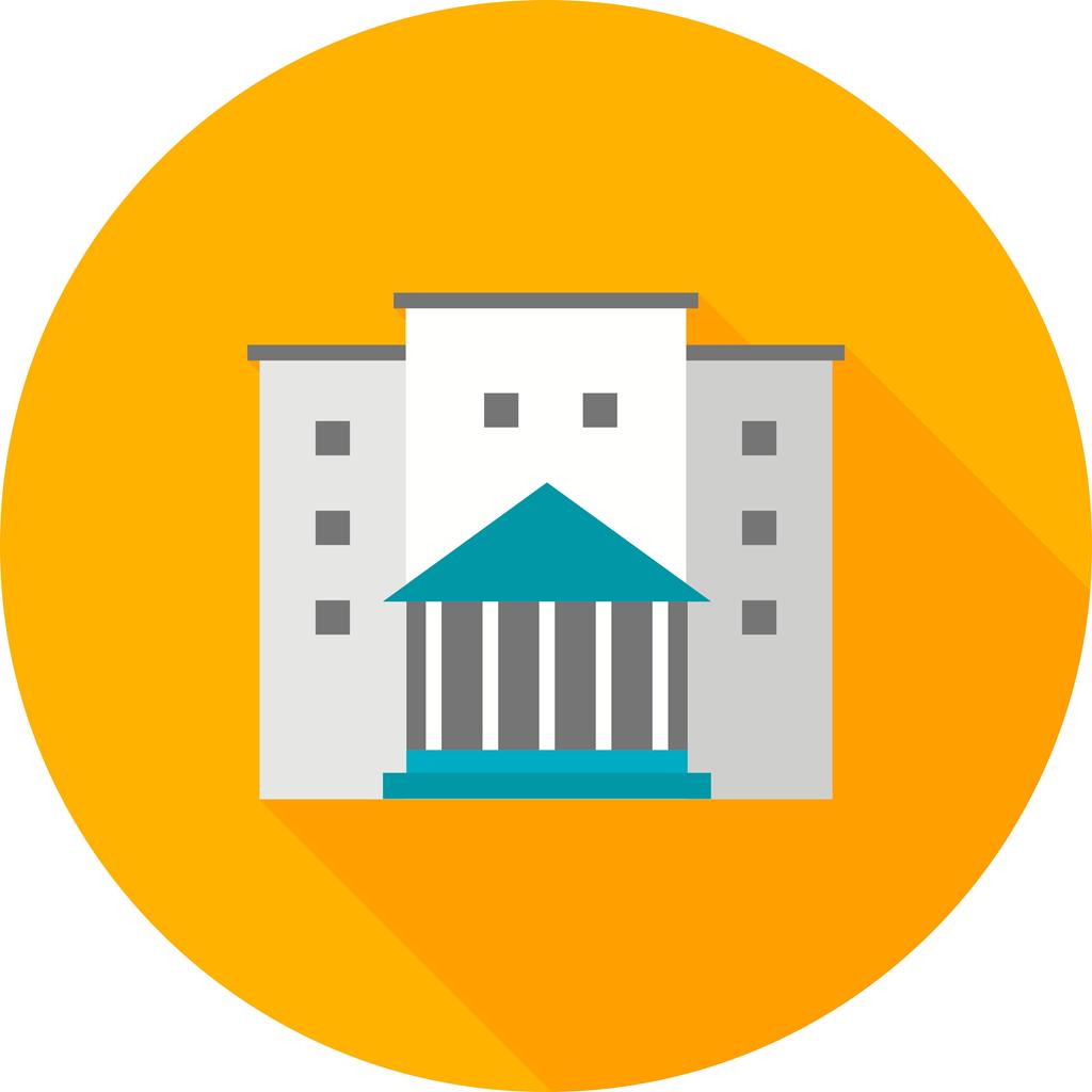 1024x1024 Buildinginstitution Flat Shadowed Icon