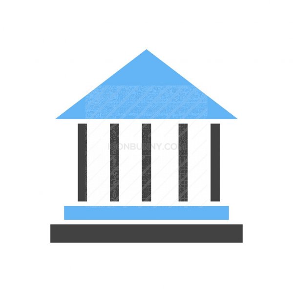 600x600 Buildinginstitution Blue Black Icon