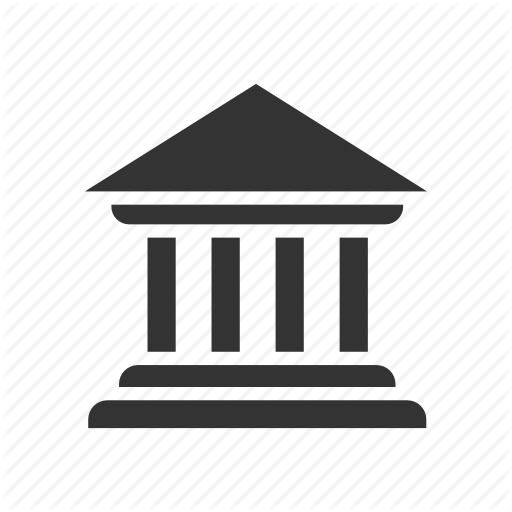 512x512 Bank, Banking, Building, Court, Courthouse, Finance, Institution Icon
