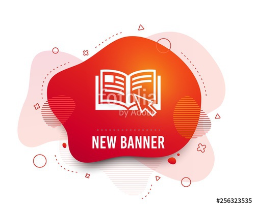 500x405 Fluid Badge Instruction Sign Icon Manual Book Symbol Read