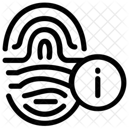 256x256 Biometric Instruction Icon Of Line Style