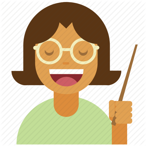 512x512 Glasses, Instructor, Lecture, Person, Professor, Speech, Teacher Icon