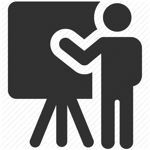 512x512 Demo, Instructor, Presentation, Presenting, Teacher Icon