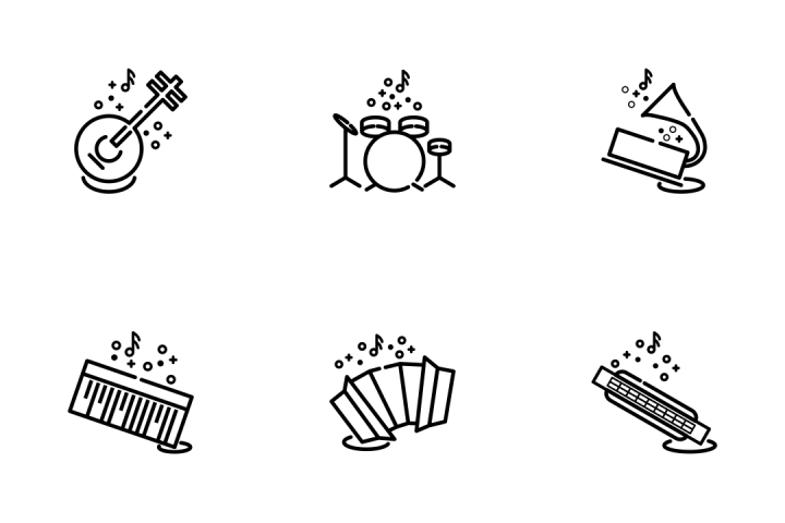 720x480 Download Music Icon Pack