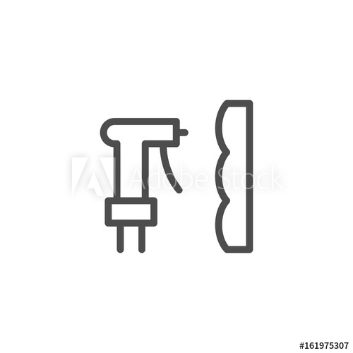 500x500 Foam Insulation Line Icon