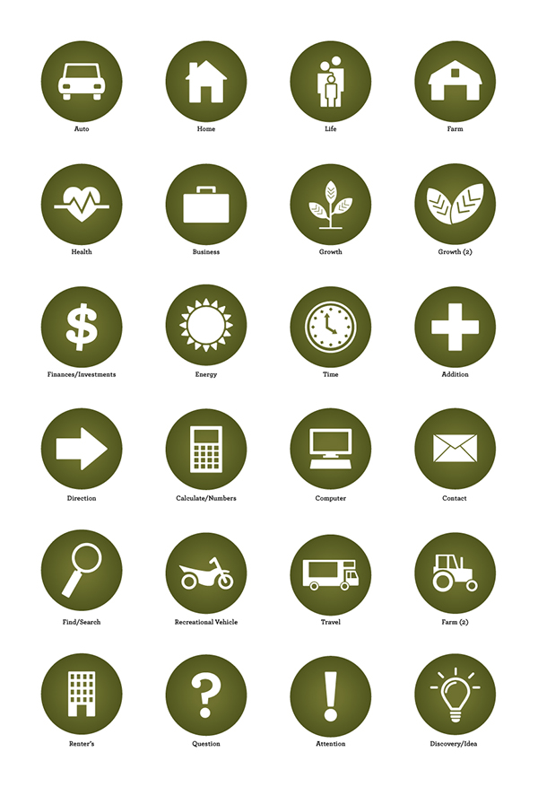 600x877 Insurance Company Icons On Behance