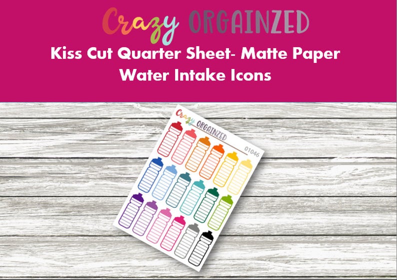 794x560 Water Intake Icon Stickers Etsy