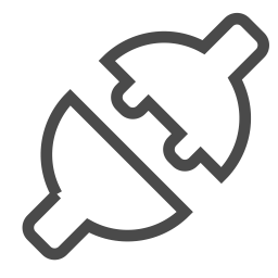 256x256 Integration Icon Of Line Style