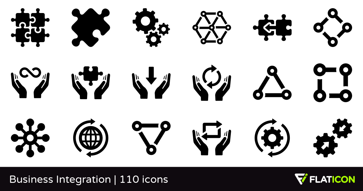 1200x630 Business Integration Free Icons