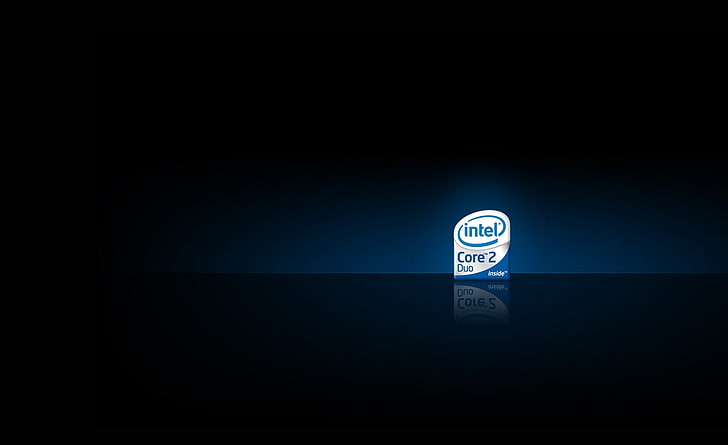 728x445 Hd Wallpaper Core Two Duo Inside, Intel Core Icon, Computers