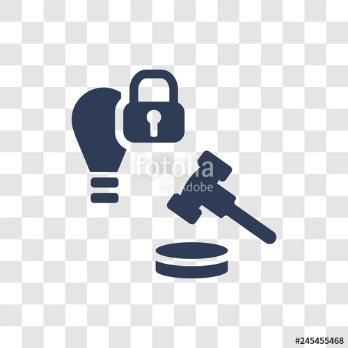 500x500 Intellectual Property Icon Vector Stock Image And Royalty Free