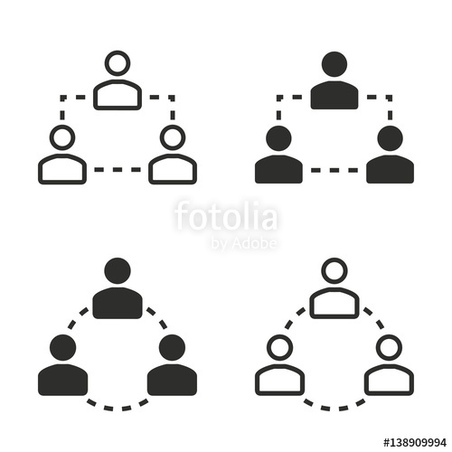 500x500 Human Interaction Icon Set Stock Image And Royalty Free Vector